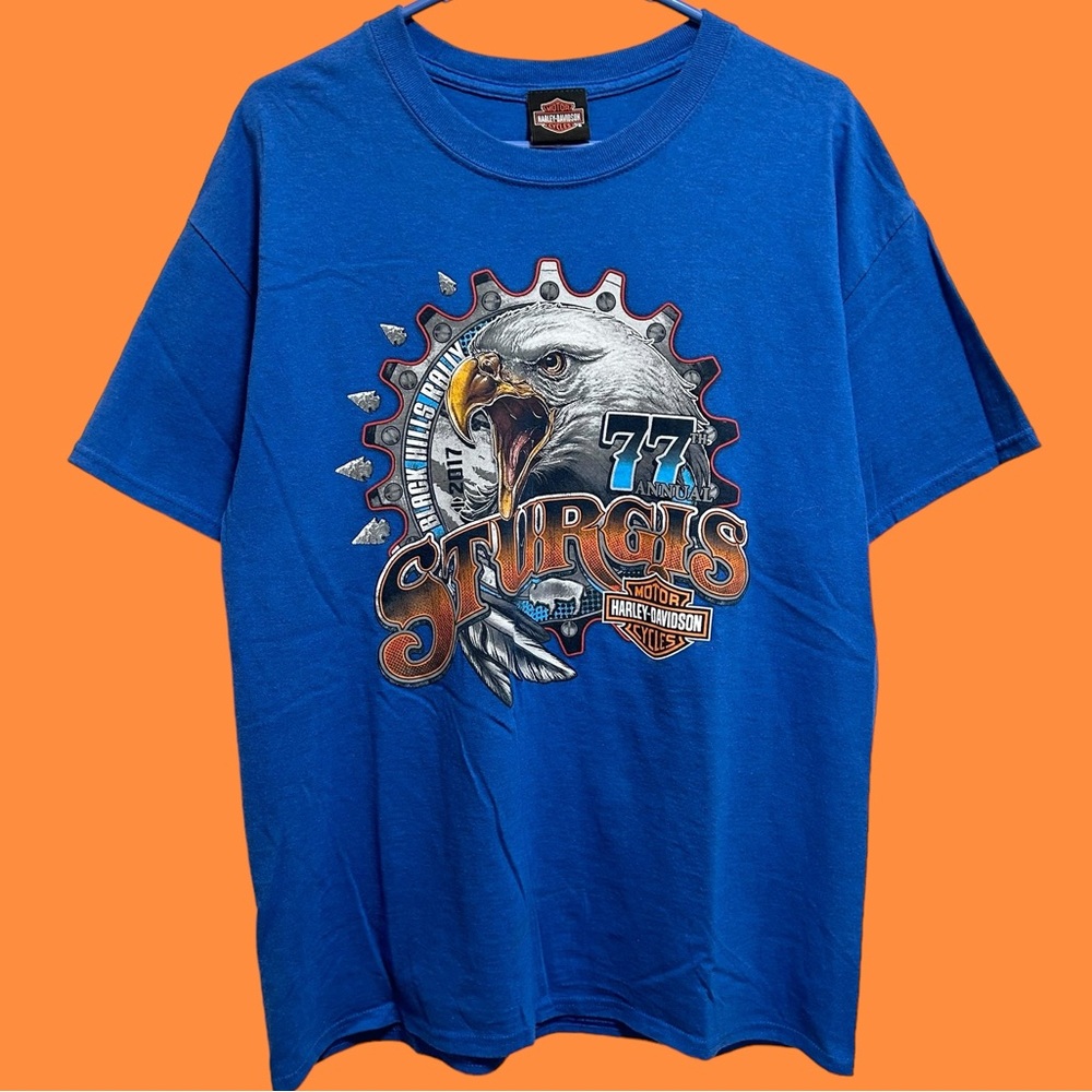 Harley Davidson 2017 Sturgis 77th Annual Ride Shirt.